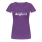 Women’s Premium Band Tee - purple