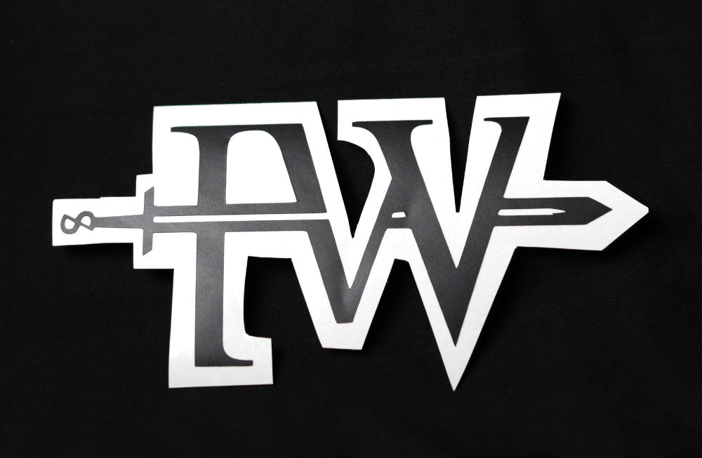 HANDMADE "IW" Album Logo Decal