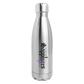 Gems Logo Insulated Water Bottle - silver