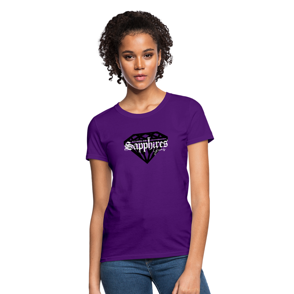 Gem's Logo Women's Tee - purple