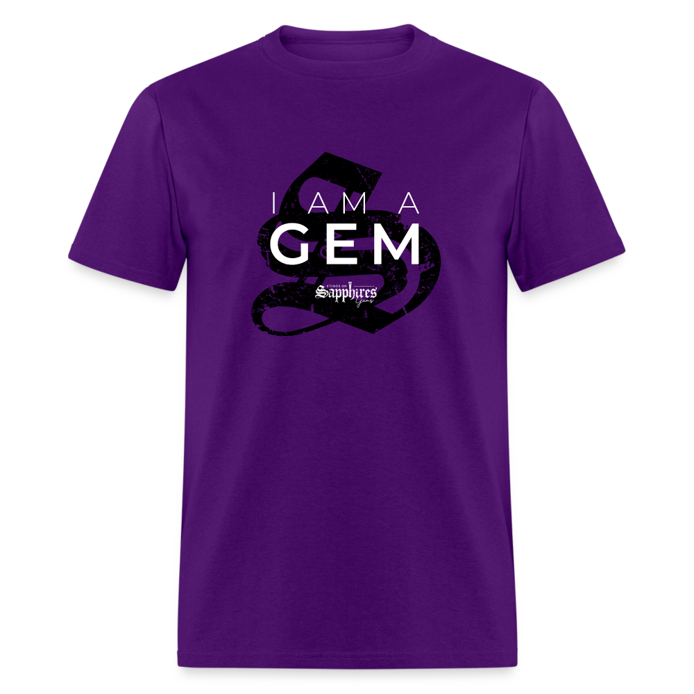 I am a Gem Men's Tee - purple