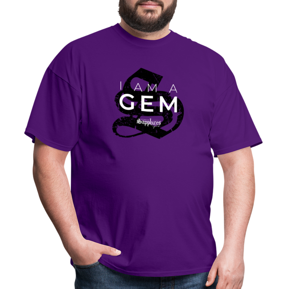 I am a Gem Men's Tee - purple