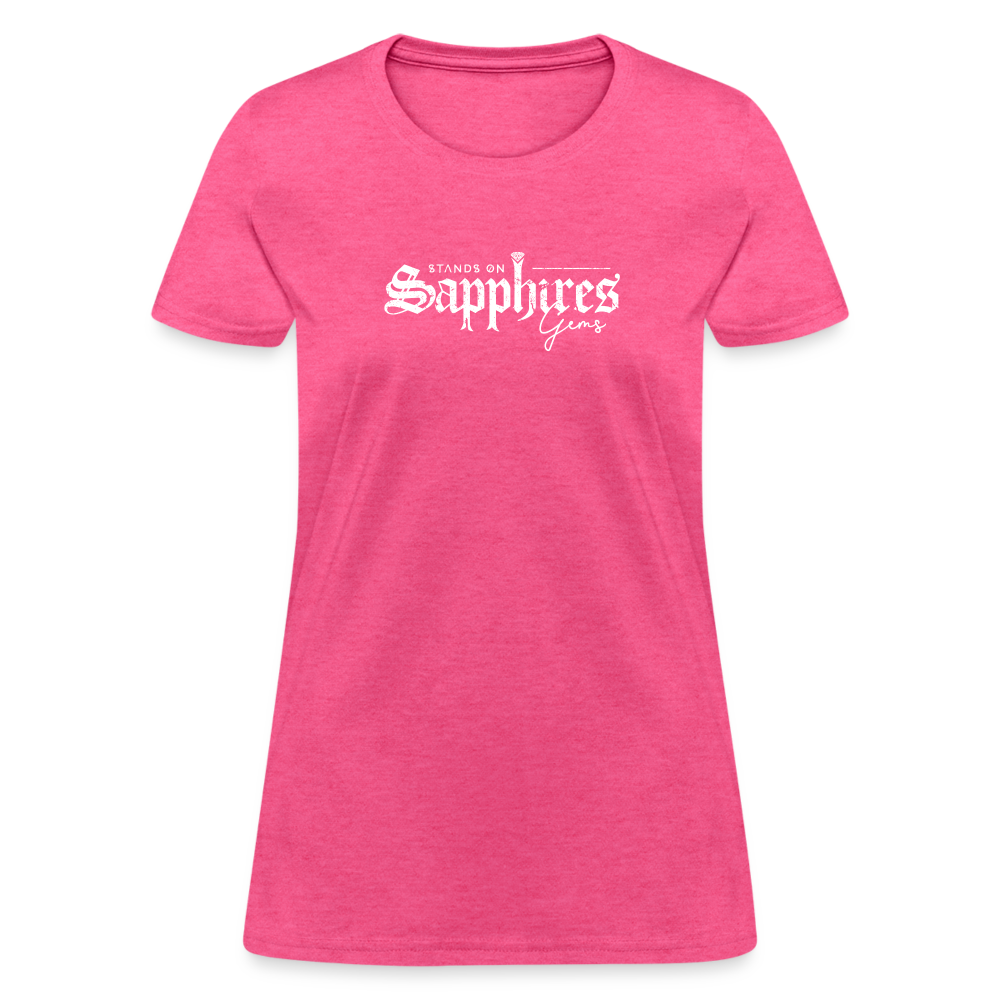 Women’s Gems Family T-Shirt - heather pink