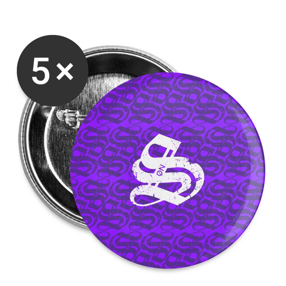 SonS PurpleButtons large 2.2'' (5-pack) - white